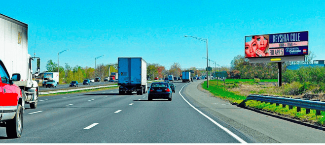 CRG Digital Billboard on I-91 in North Haven